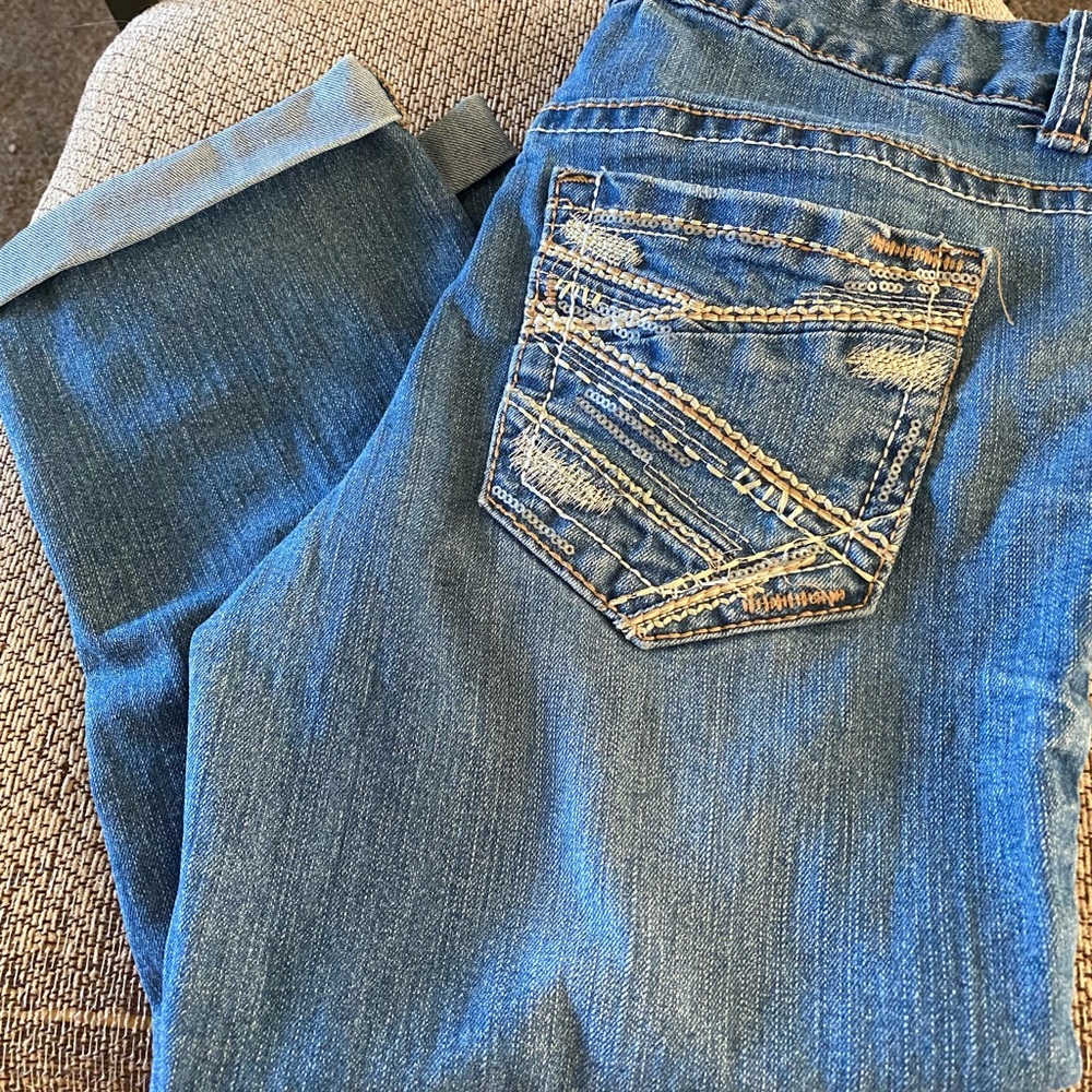 Rue 21 Crop cut Capris Sz 3/4.